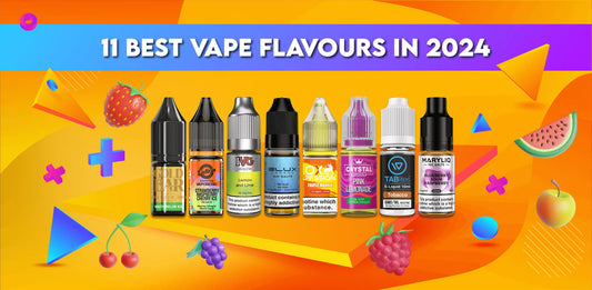 Unveiling the Top 10 Best-Selling Vape Flavors in the UK: A Glimpse into 2024's Vaping Trends - Peak Performance Oils