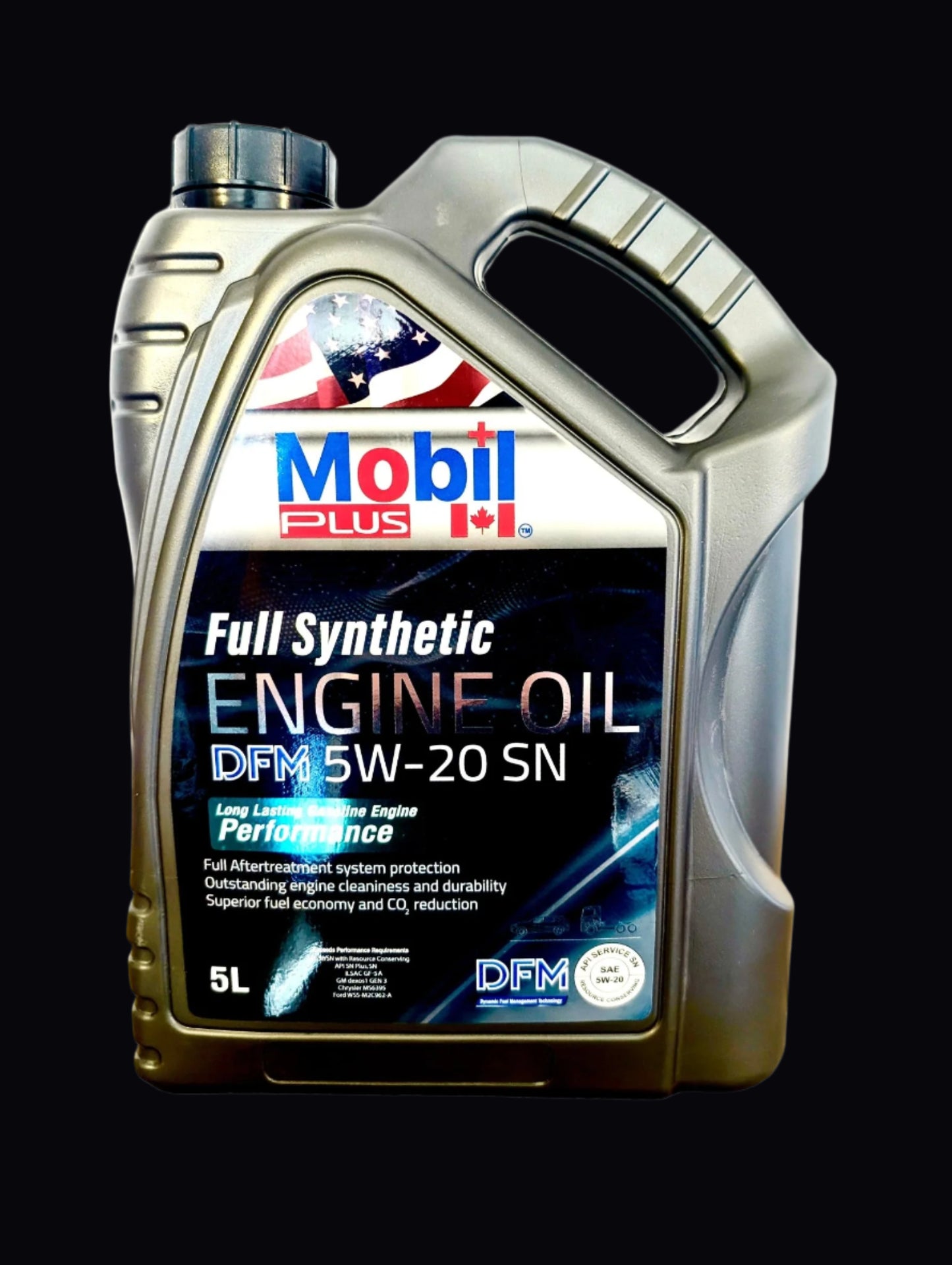 SAF 5W - 20 API SN Full Synthetic Engine Oil 5L - Peak Performance Oils