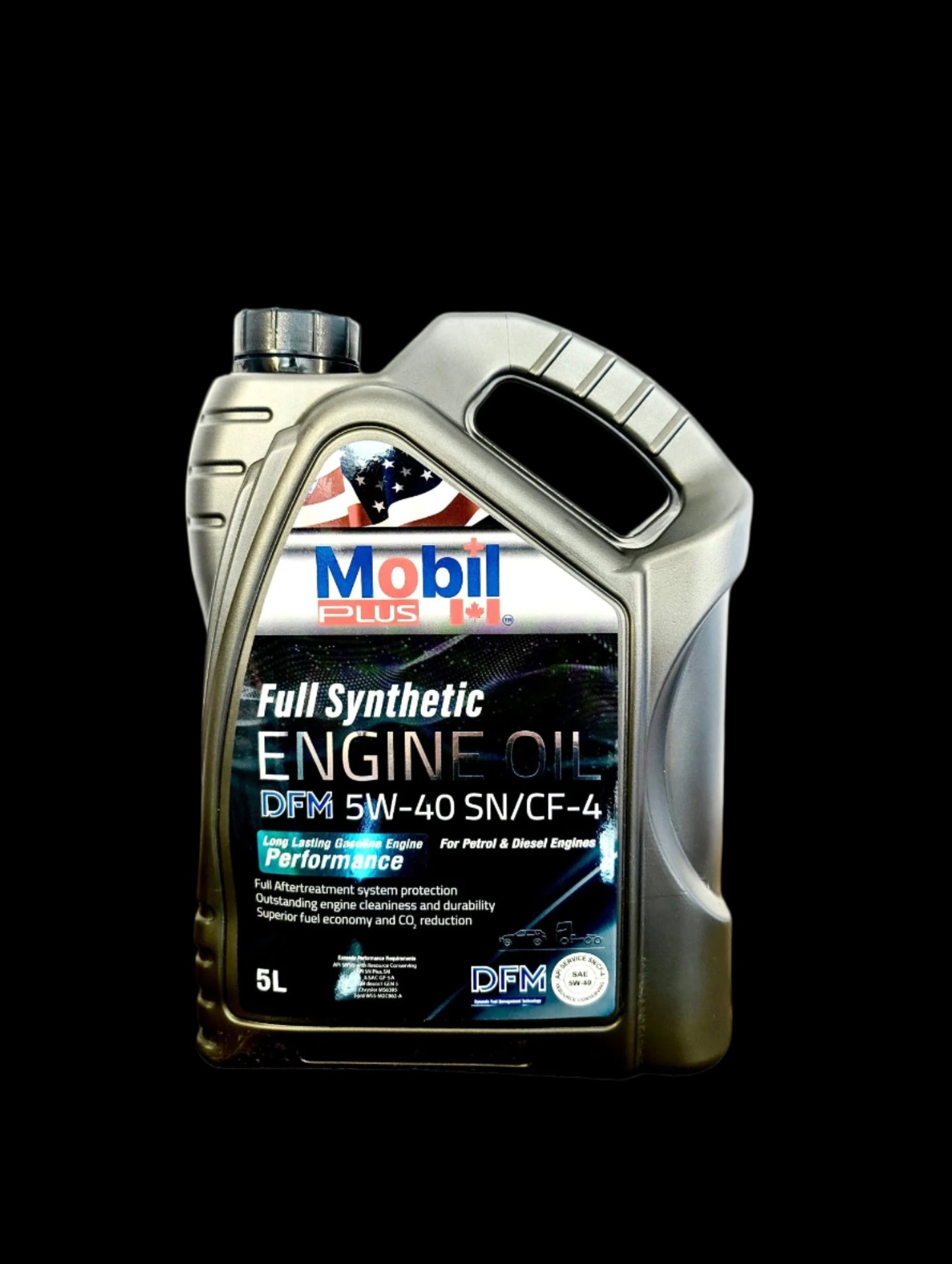 SAF 5W - 40 API SN Full Synthetic Engine Oil 5L - Peak Performance Oils